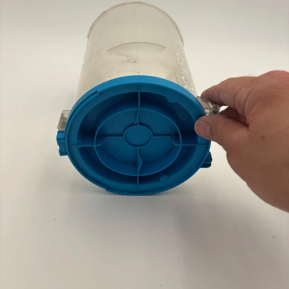 Bissell PowerForce Helix Dirt Tank Assembly Blue Good Replacement Part - Picture 6 of 8